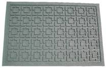 Tapete ecológico fabricado en México con hule reciclado de neumáticos